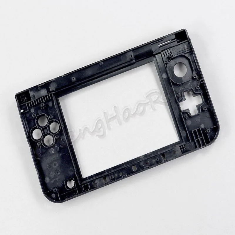 ChengHaoRan 1 قطعة ل 3DSXL LL Shell C-frame إطار شاشة LCD إطار جديد أبيض وأسود اللون