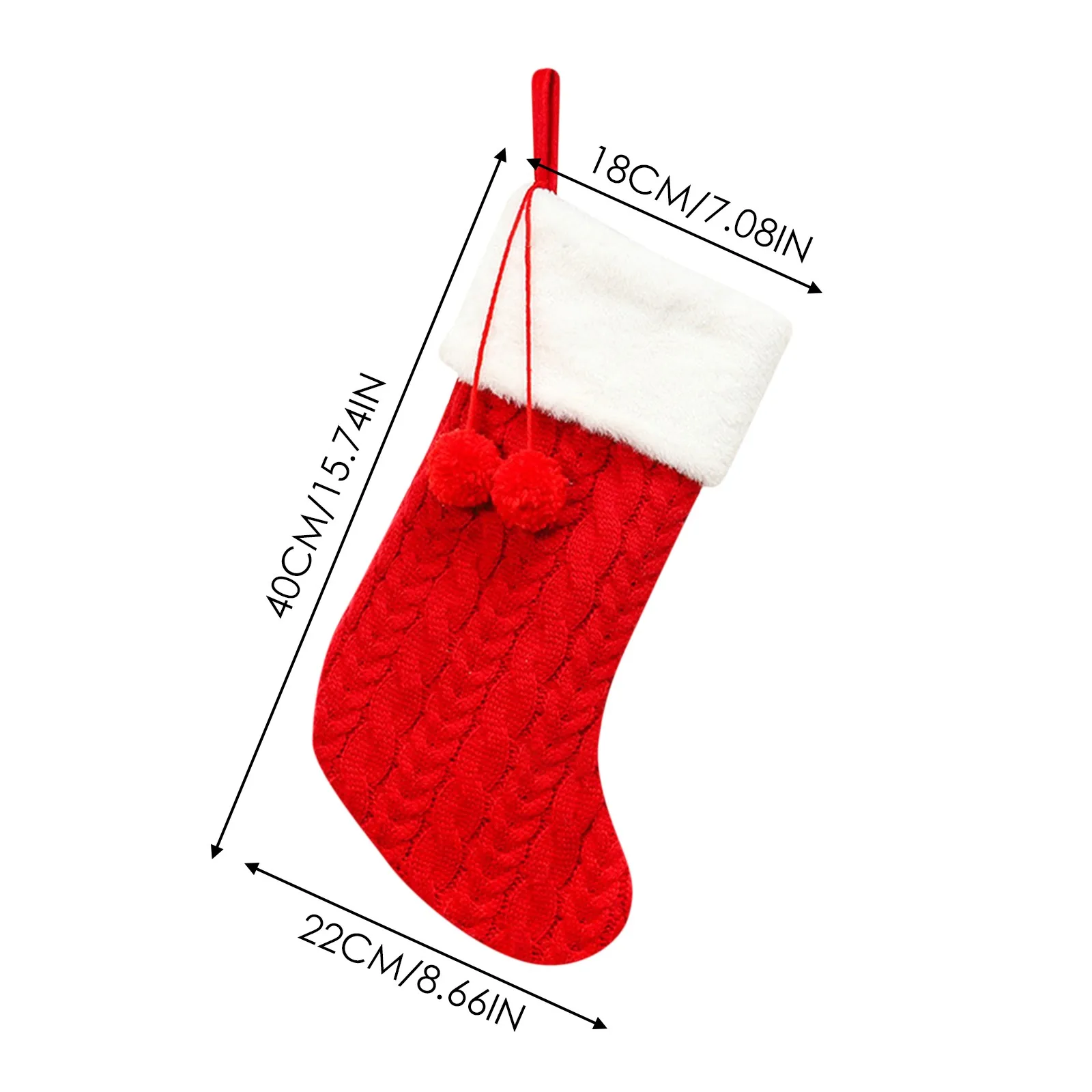 Christmas New Embroidered Socks Santa Claus Snowman Xmas Stockings New Year Home Christmas Tree Fireplace Decoration Gift Socks - Image 6