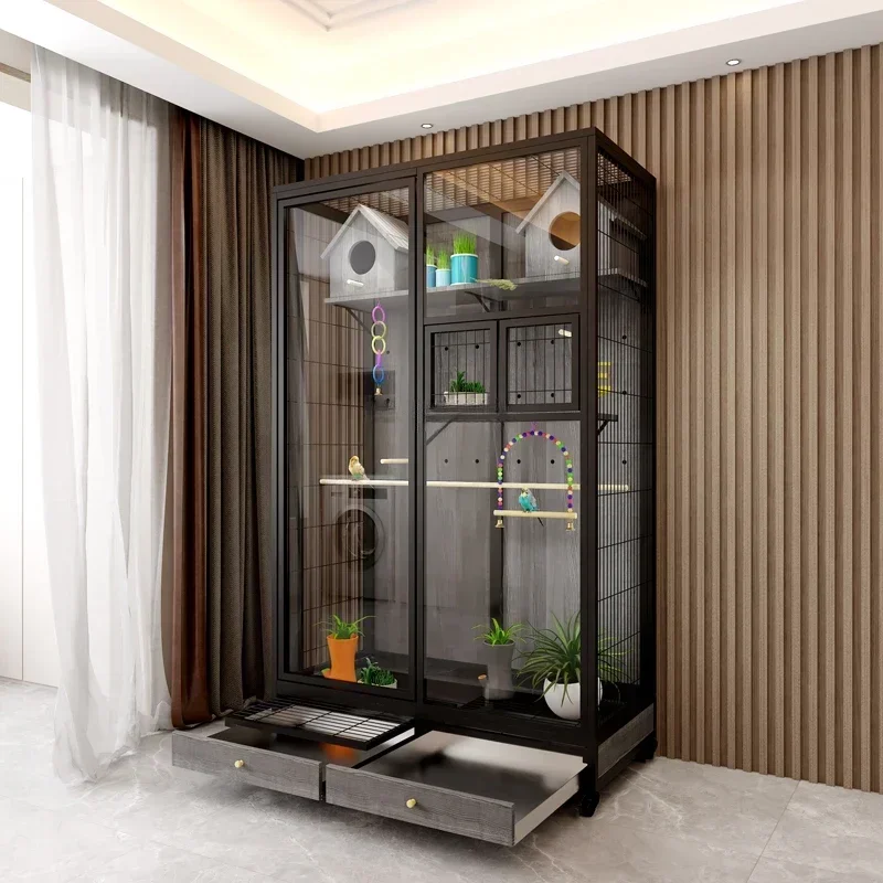 

Металлическая кальяня для разведения птиц, роскошная переноска для гнездования, декоры для птиц, кормушка, товары Para Aves, аксессуары для птичьих клеток