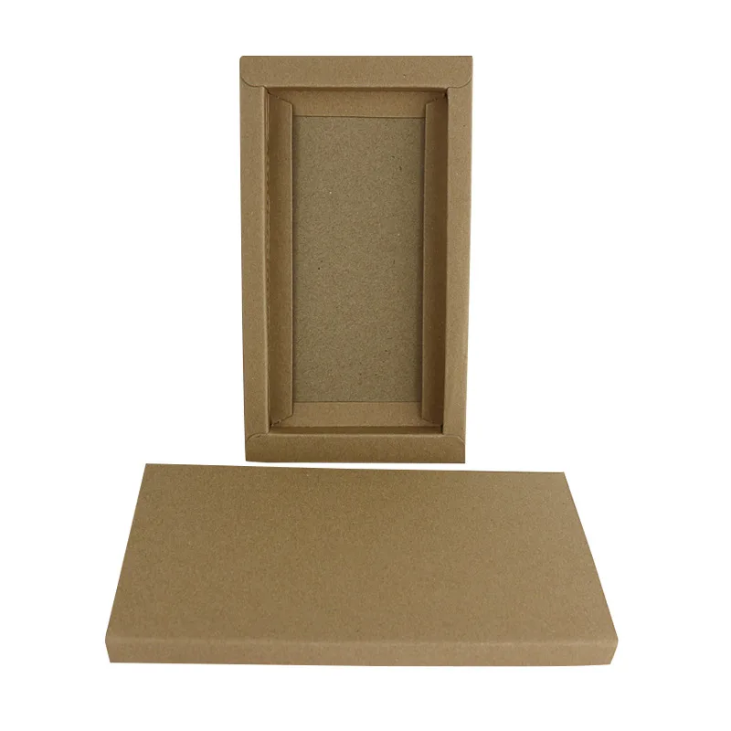 

200pcs Bulk Durable Kraft Paper Foldable Retail Boxes for iPhone 16 17 Pro Max Plus Air Phone Case Universal Packaging A10