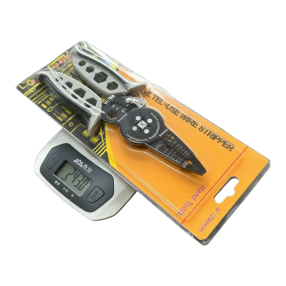 

Многофункциональный инструмент для зачистки проводов и щипцы со встроенной защитной защелкой шестигранного ключа и удобной ручкой для работы на электрических проводах