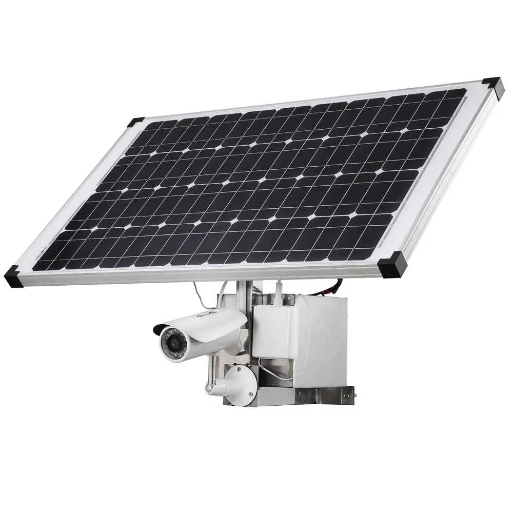 Outdoor Waterproof Intercom Ir Detect 3g WCDMA Sim Card Outdoor Wireless Solar Power Security Ip Camera Used with Solar Panel