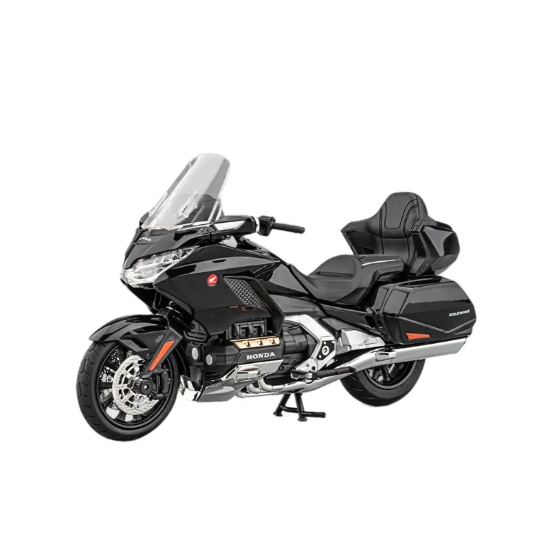 

Модель мотоцикла Golden Wing GL1800 из сплава, масштаб 1:12, имитация локомотива, коллекционный сувенир, детская игрушка, оптом