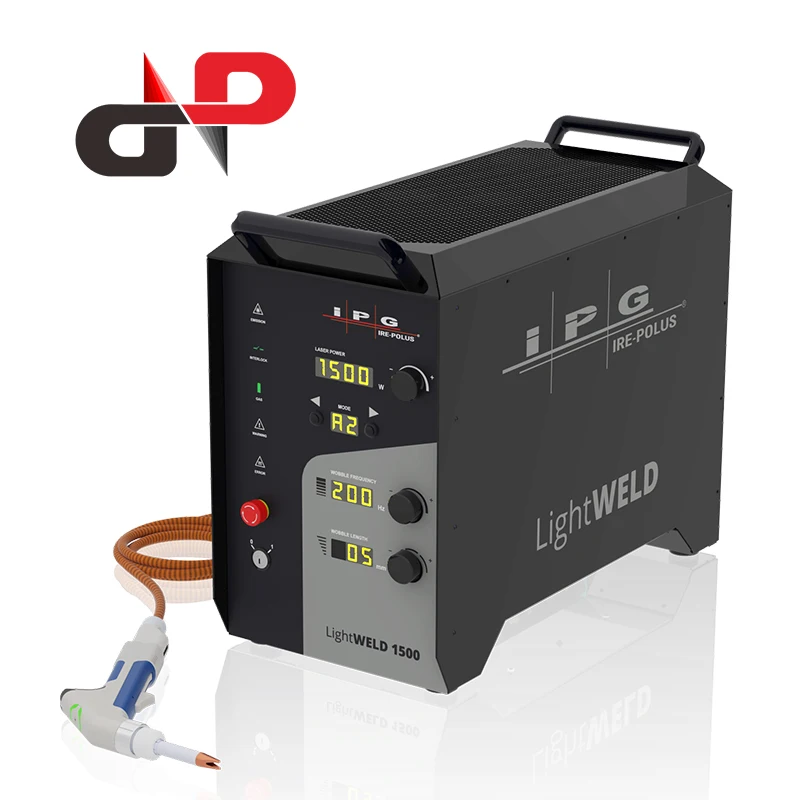 

IPG Laser Source MINI Ручной лазерный сварочный аппарат с воздушным охлаждением 1500 Вт для сварки металла