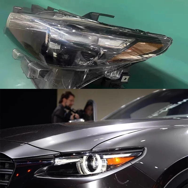 Car Front lamp LED Headlight assembly For Mazda CX-9 2016- 2024 LED DRL Daytime RunningLight Turn Signal Car accessories