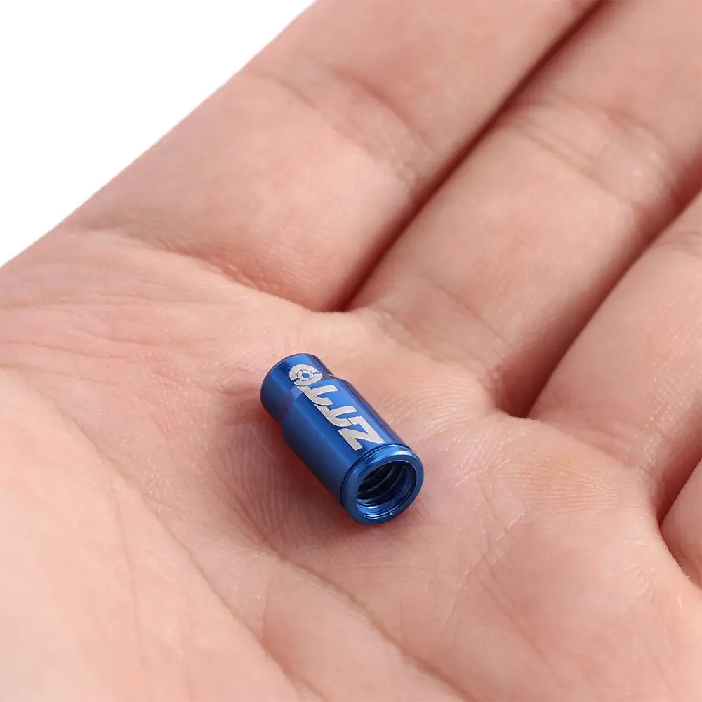 

Metal Road Bicycle Dustproof Cycling Accessories Covered Presta Gas Nozzle Caps Valve Cap Pump Cover Dust Protector