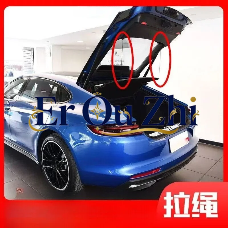 1pc For Porsche Panamera Trunk Cover Curtain Backstage Plate Clip Trunk Divider Bracket Buckle