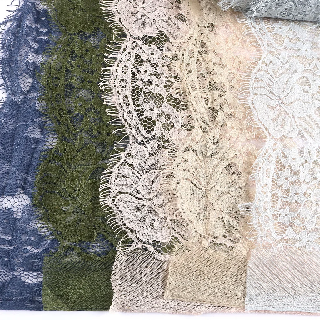 3Meter  Width  Option Flower Embroidered Lace Fabric Trim Ribbons DIY Sewing Handmade Materials New Arrival