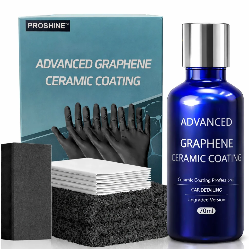 

"PROSHINE Car Coating Kit – Protect Your Car’s Paint with Graphene Technology"