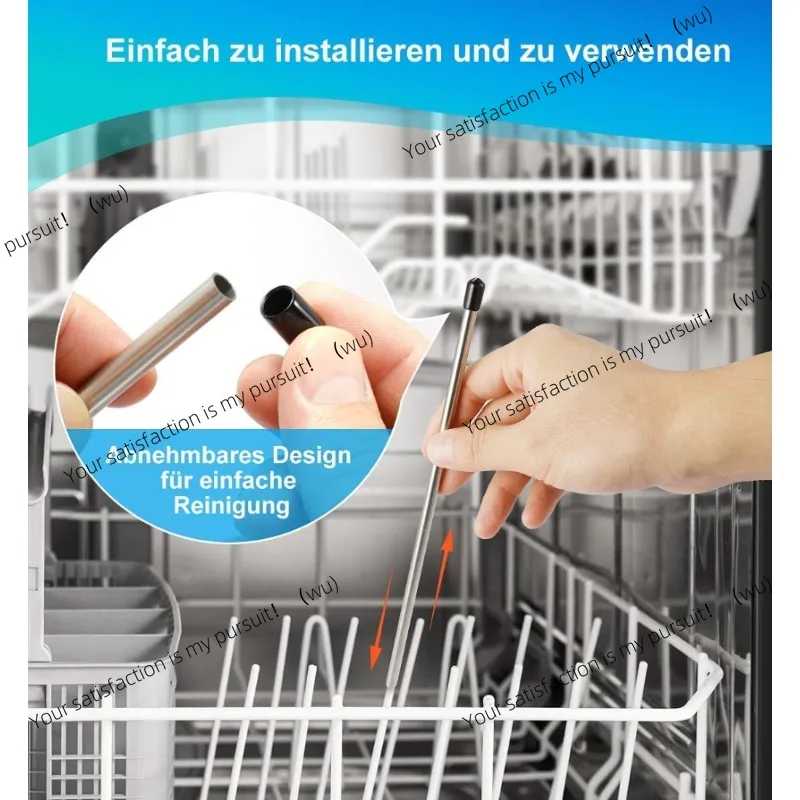 Dishwasher basket Stainless Steel Bottle Holders for Dishwasher Dish Rack Inserts Compatible with SodaStream Bottles