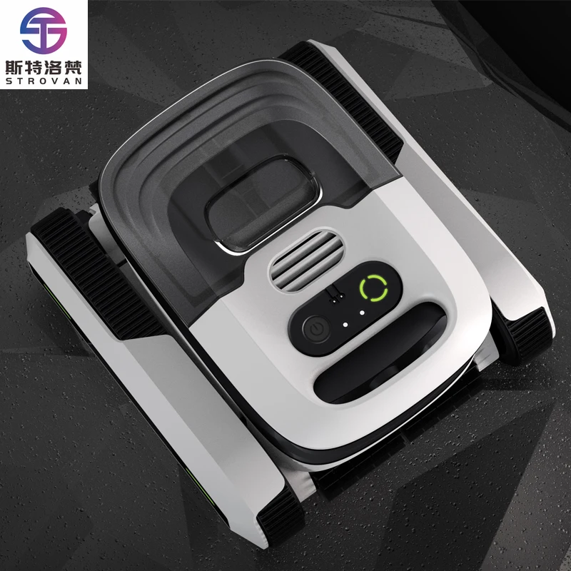 

STLF Advanced Intelligence Cordless Wall Climbing Pool Vacuum Cleaner Swimming Pool Automatic Cleaner Robot