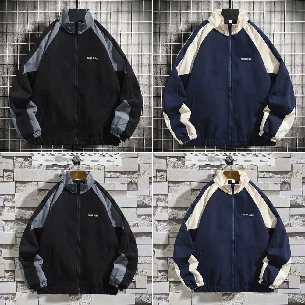 

Popular Ultra-Light Zipper Closure Polyester All-Matched Unisex Autumn Baseball Jacket Gift Baseball Jacket Keep Warm