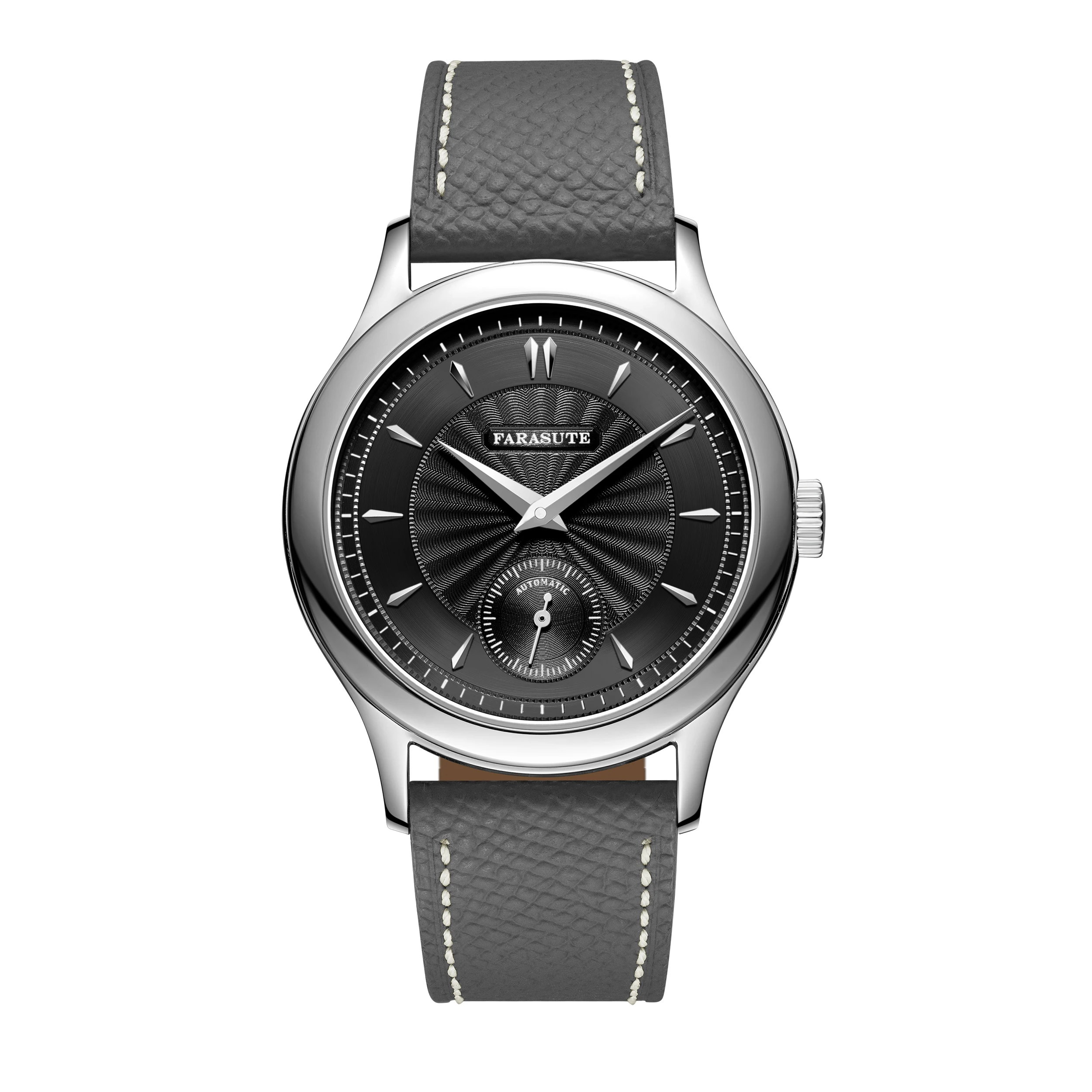 FARASUTE Luxe Mechanisch Horloge 316L Roestvrij Stalen Kast Hangzhou Aangepaste Beweging Kleine Tweedehands Wijzerplaat reloj hombre Gift
