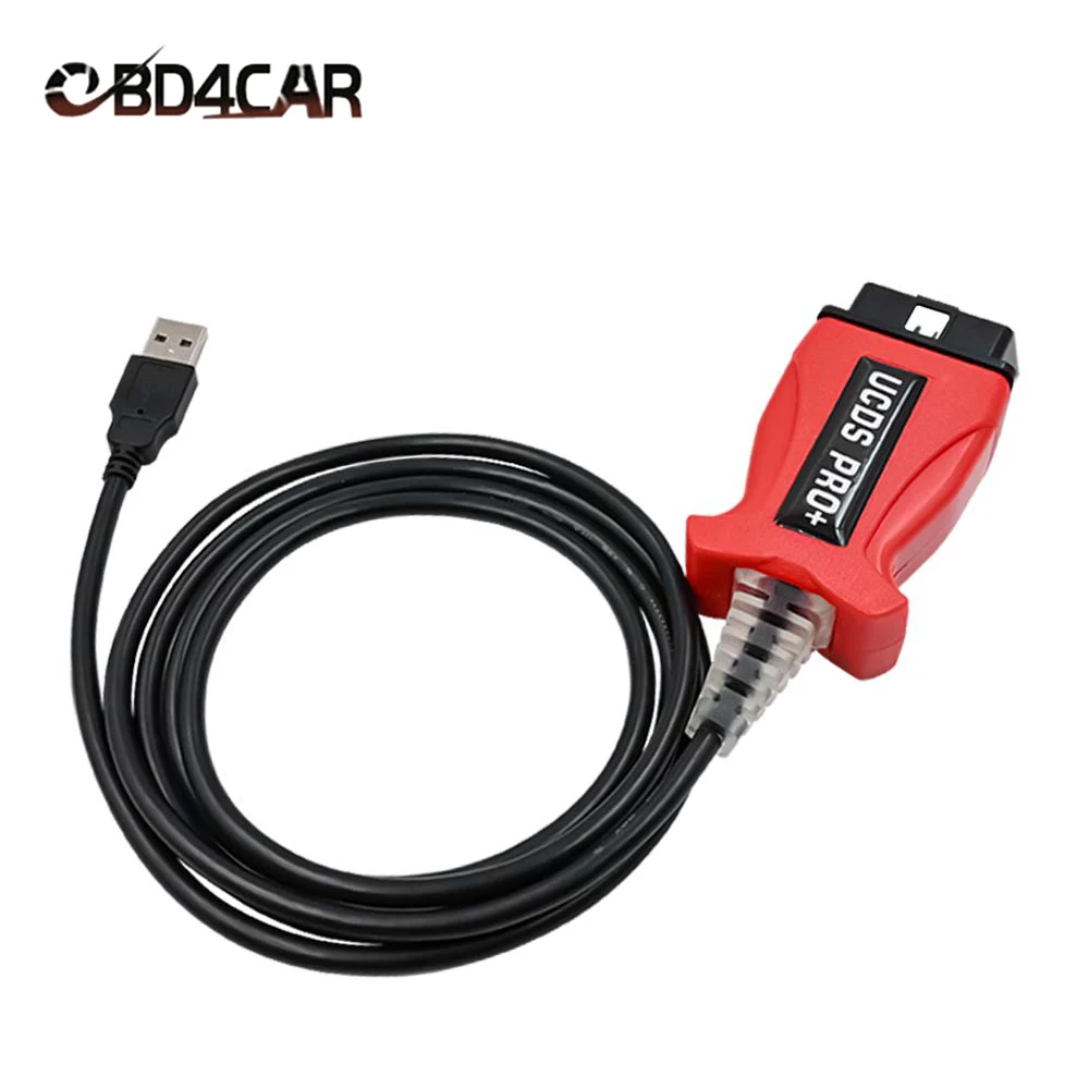 New V1.27.001 UCDS Pro For Ford With 35 Tokens Full Functions UCDS For Ford Cars until 2017 OBD2 Scanner Diagnostic Cable