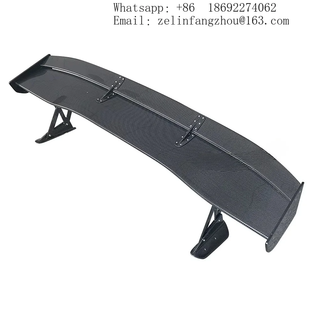 VOL Style Carbon Fiber Rear Trunk Spoiler Wing for Civic FL5 Type R 2023+ Hatchback Body Kit Tuning Pro