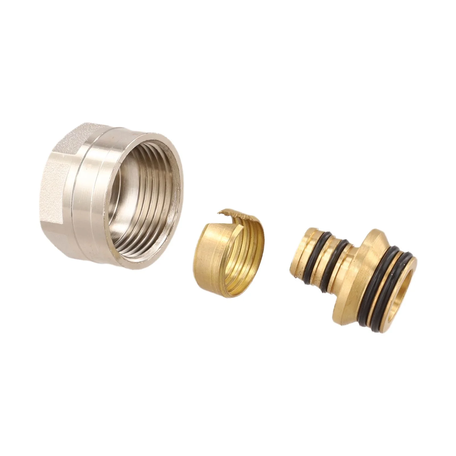 Floor Heating Manifold Connector Made from Copper with Enhanced Flow for Stable and Efficient Heating Operation