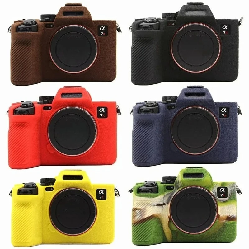 Silicone Armor Skin Case For Sony A7R V