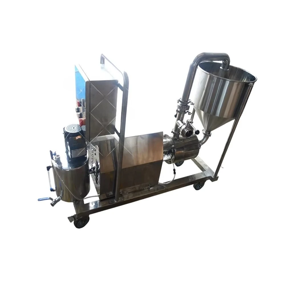 High Shear Stainless Steel Cosmetic Emulsifier Pipeline Homogeneous Mixer is used in chemical industry