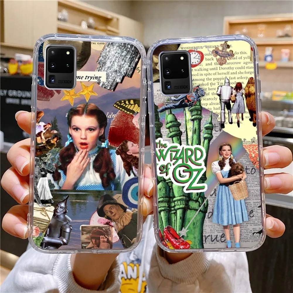 The W-Wizard of O-OZ Movie  Phone Case For Samsung Galaxy A52 A12 A51 S21 Edge S22ULTRA S23 S20LITE Plus ultra Transparent Cover