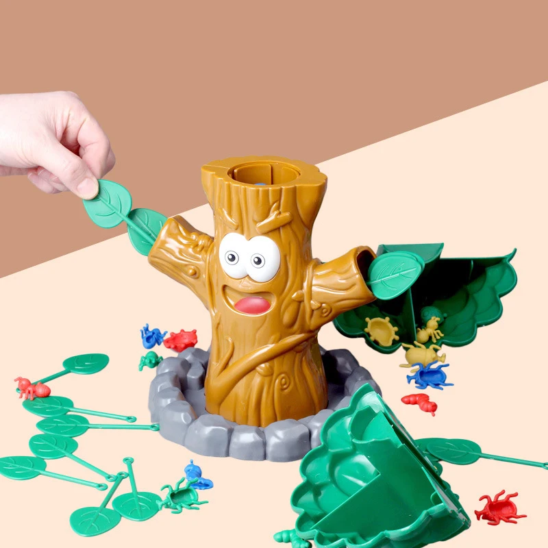 Funny Children Toy Insect Escape Tree Board Game Creative Multiplayer Challenge Interactive Party Games Toys for kids Adult