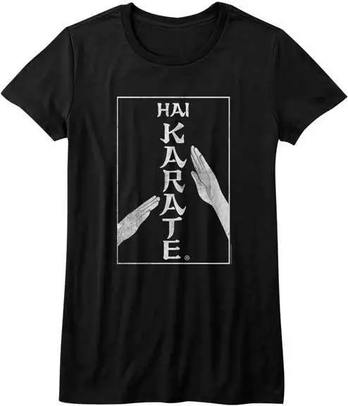 Hai Karate Aftershave Cologne Chop Womans Fitted T Shirt