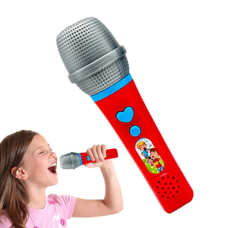 Microphone Toy For Kids Handheld Karaoke Toy Portable Funny Creative Sturdy Kids Karaoke Microphones For Kids Gift For Christmas