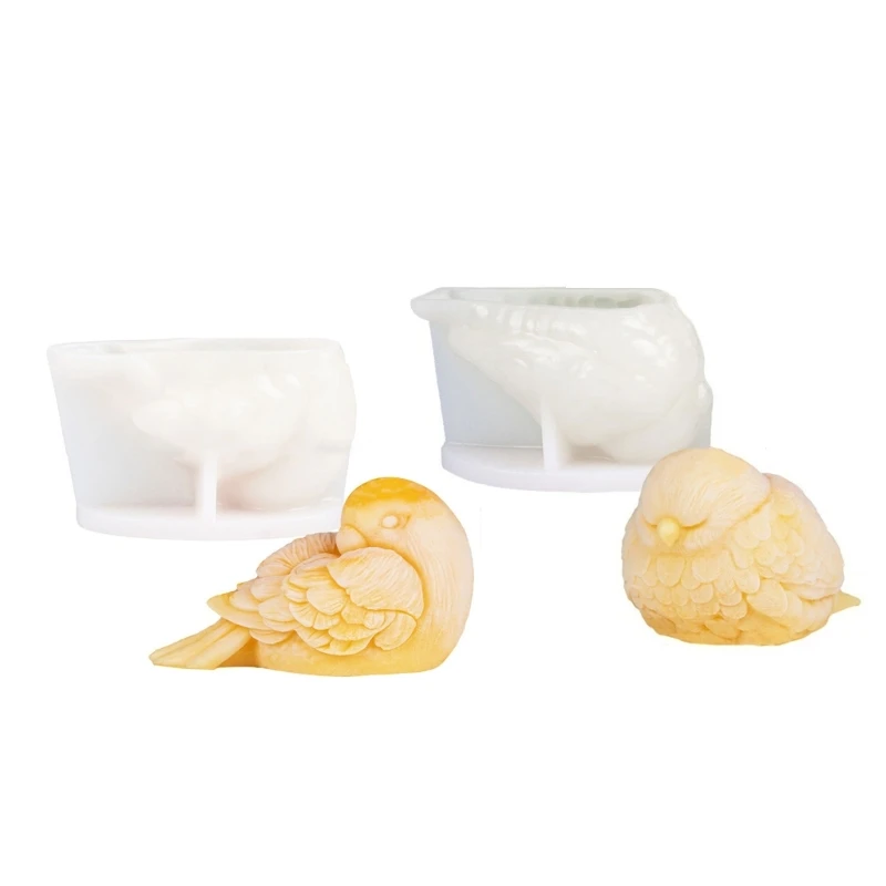 

Silicone Mousse Cake Mold Realistic Parrot Dessert Baking Mould K2WE