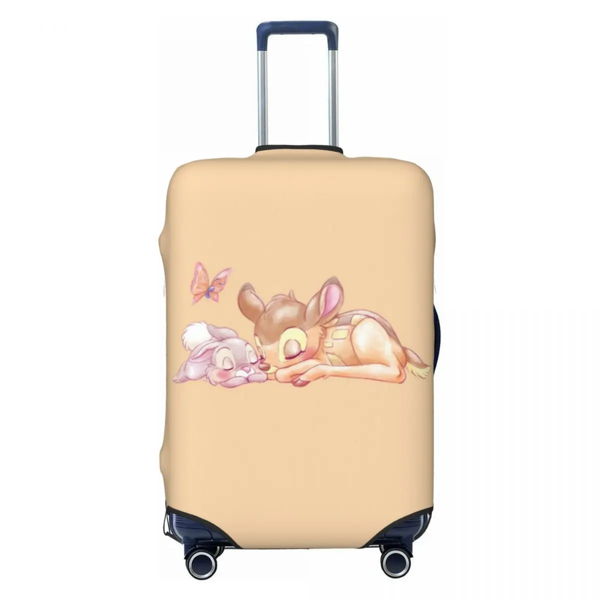 

Custom Cartoon Bambi Anime Suitcase Cover Dust Proof Luggage Protective Covers for 18-32 inch