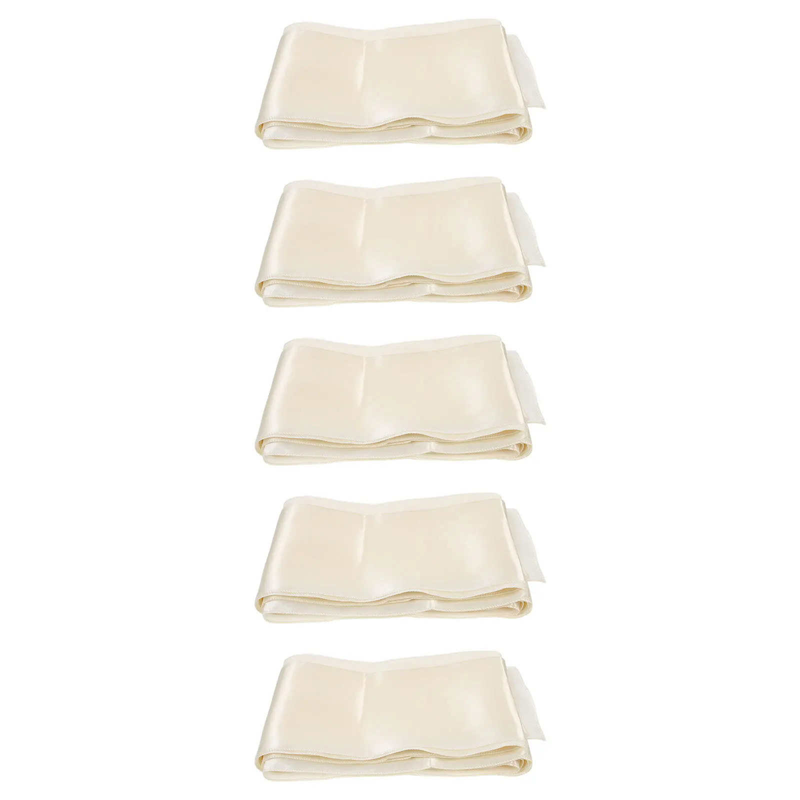 

10Pcs Chair Sashes Bowkont Bands for Wedding Party Banquets Elegant Romantic Atmosphere Resistance