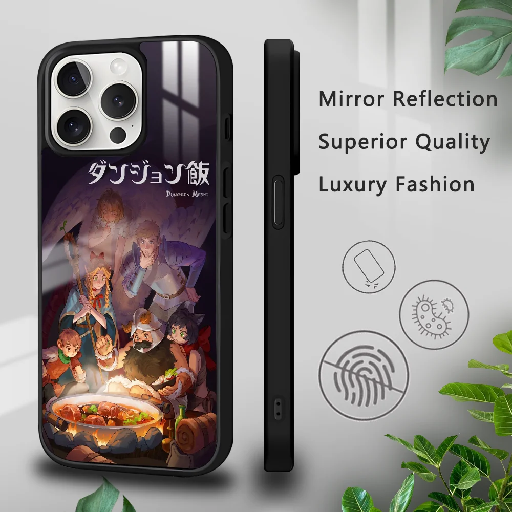 Anime D-Delicious in Dungeon Phone Case For iPhone 16 15 14 13 12 11 Pro Xs Max Mini Plus Celulares Hard Funda