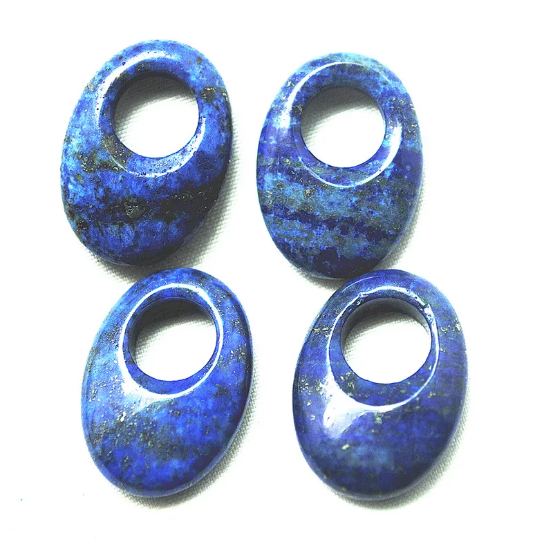 4PCS Natural Lapis Lazuli Stone Pendants Size 18X25MM Treasure SHAPES DIY Jewelry Finding Top Selling Good For Your