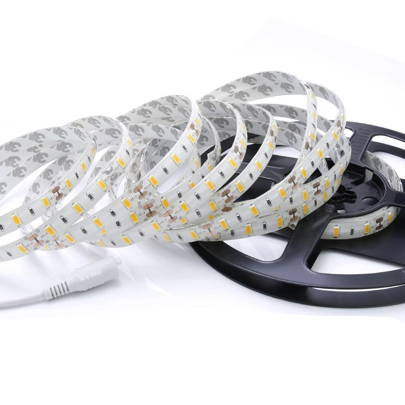 10X Flexible 5M DC 12V 36W SMD 2835X300 Leds IP20 Warm White(3000K) LED Strip Band Lights