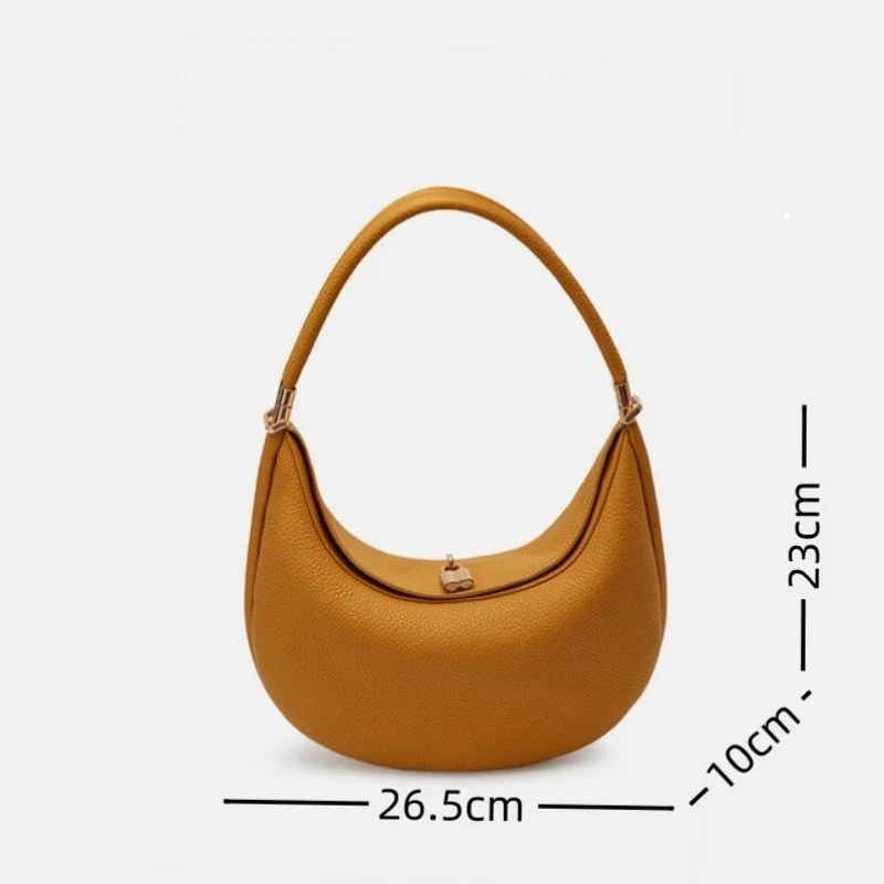 Jamhoo Half Moon Bag New Women\'s Personality Design Casual Shoulder Bag Fashion Armpit Carry On Armpit Bag Handbag for Women