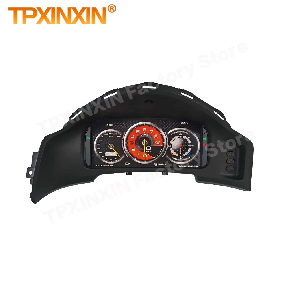 For Toyota Subaru BRX 86 Left-hand drive VS Right-hand drive Car Digital LCD Cluster Linux Virtual Instrument Dashboard Panel