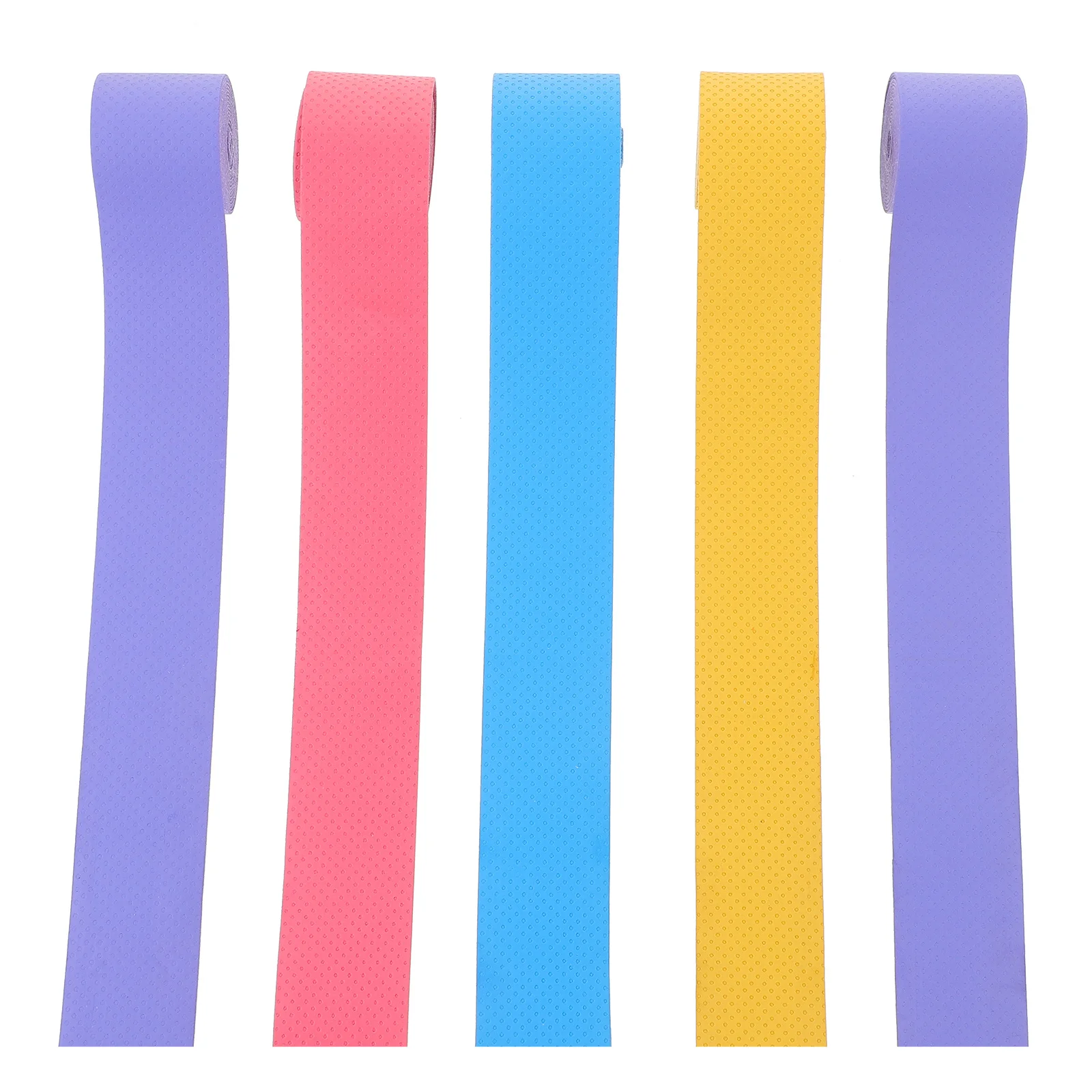

5Pcs Fishing Rod Handle Wrap PU Grip Tape Sweat Absorbing Anti Slip for Racket Bike Handle Fishing Supplies Grip Tape