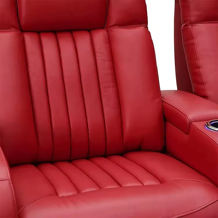 2 seater Electric Cinema Sofa Home Theater Seating Furniture Recliner sofa chair for project and villa