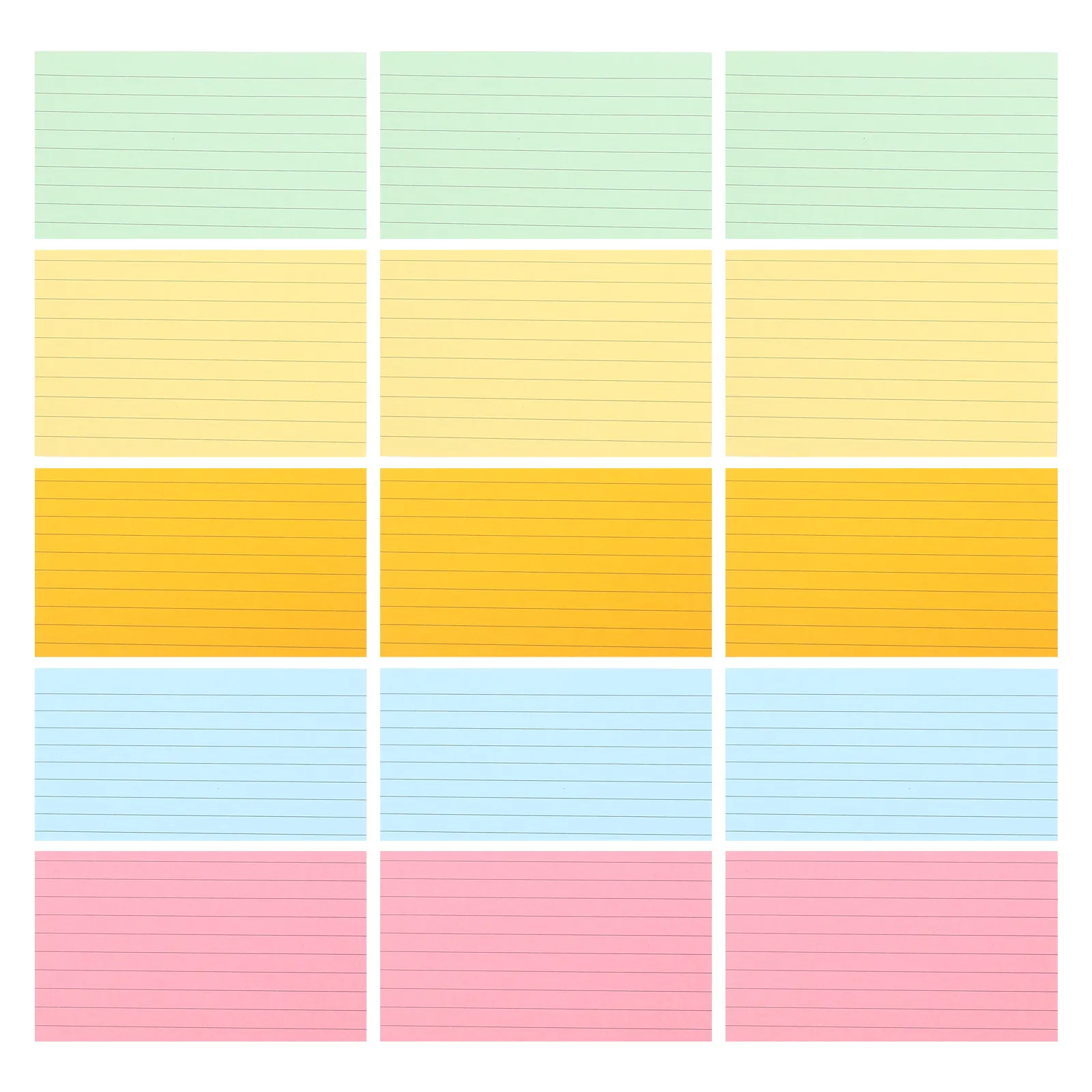 

500 шт. офисных карточек для заметок, маленькие индексные карточки, устойчивые к разрывам блокноты для учебы, совещаний, заметок и поделок своими руками