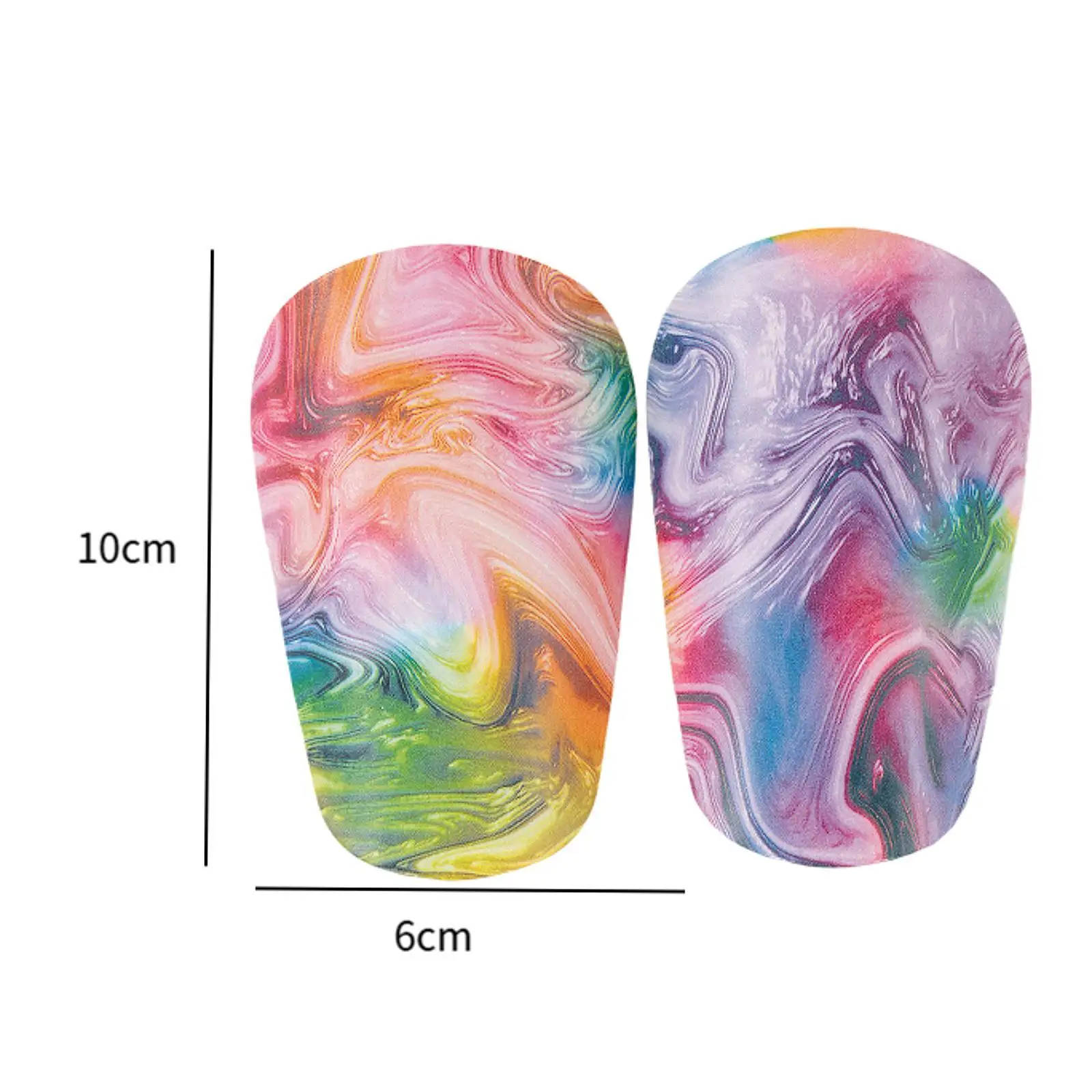 อุปกรณ์ป้องกันหน้าแข้งสำหรับเล่นฟุตบอล 2 ชิ้น อุปกรณ์ฝึกซ้อมสำหรับเด็กหญิงและเด็กชาย