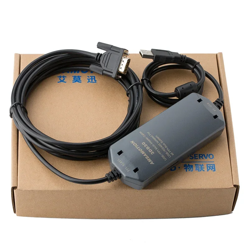 Кабель для программирования ПЛК AMSAMOTION S7-200, промышленный класс, 3DB30 USB PPI, поддержка SMART ST SR 700/1000, сенсорная панель HMI TP177A