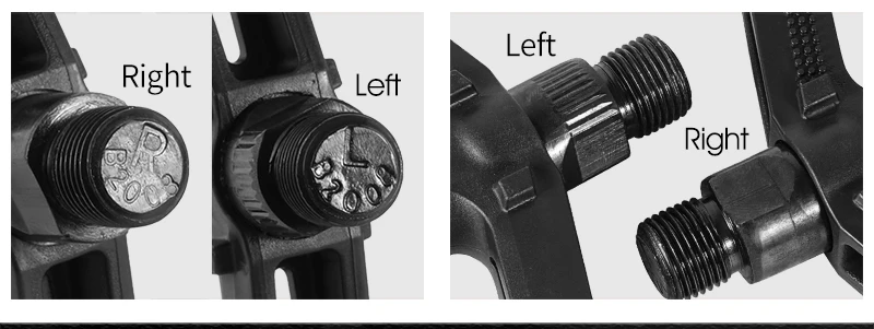 WEST BIKING MTB Fahrradpedale Rutschfeste Plattformpedale für Stadt- und Rennräder Fahrradzubehör Ultraleichte Breite Nylon-Reflektorpads – Detail 7