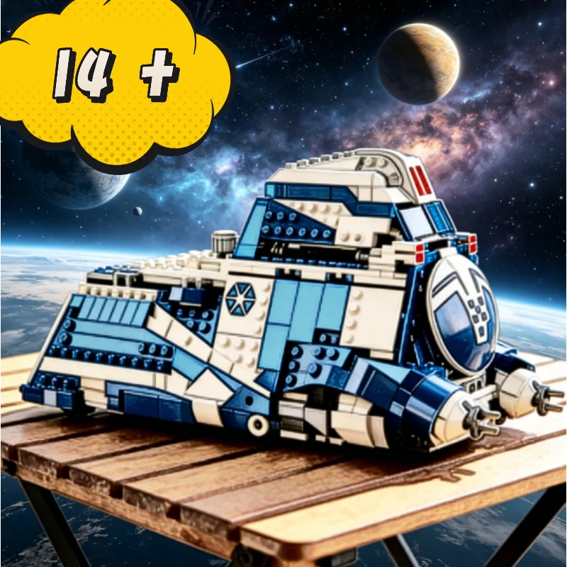 2026 New 976pcs Battle Of Felucia Separatist Mtt Creative Model Building Blocks Diy Toys For Adults Christmas Birthday Gifts