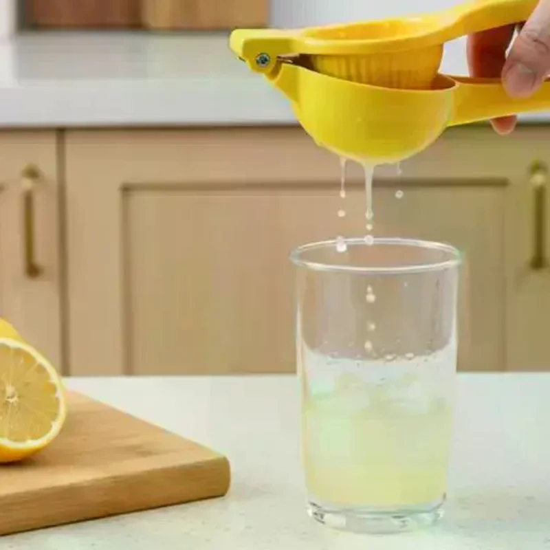 Portable Fresh Juice Presser Fruit Extractor Orange Citrus Lime Lemon Squeezer Hand Press Juicer Metal Portable Manual Juicer