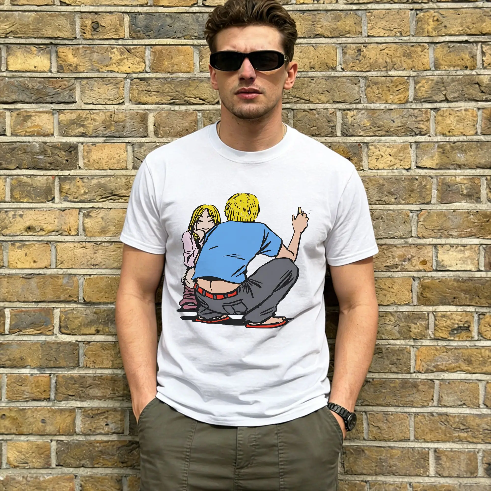 Oversized T Shirt Beach Anime Great Teacher Onizuka Novelty T Shirts  Cotton Tshirt for Adult Awesome Big Size Short Sleeve