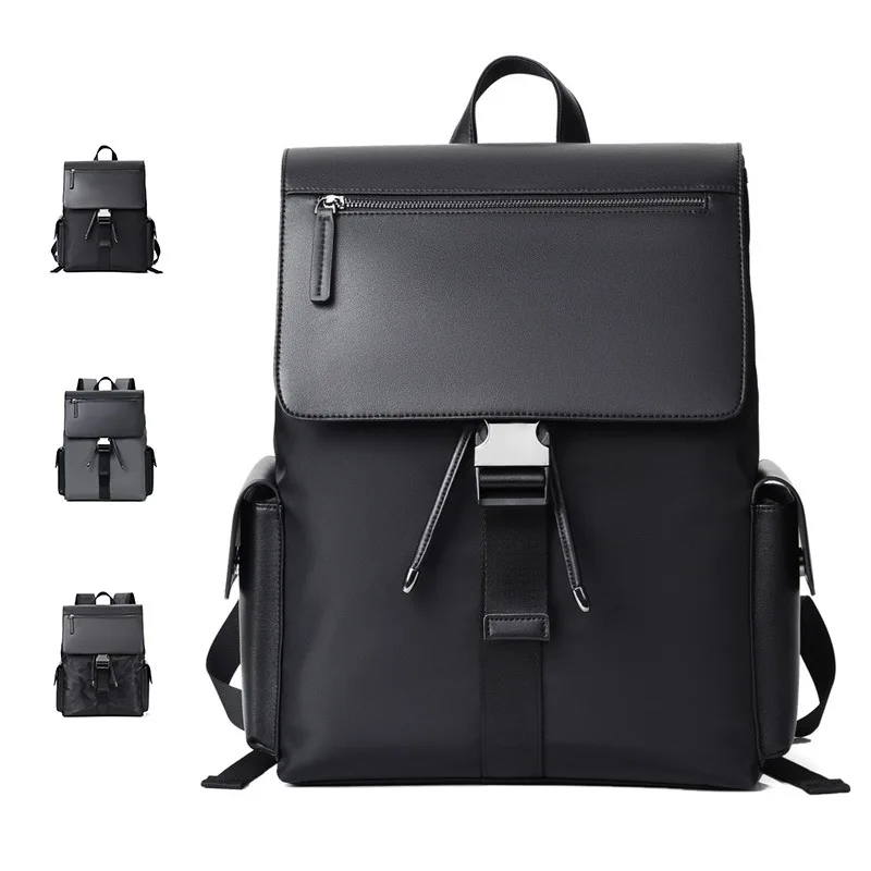 PU leather computer bag multifunctional business backpack