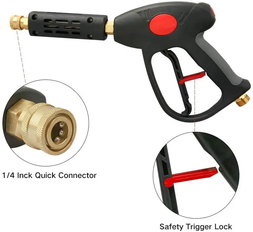 M22 High Pressure Cleaning Gun 4000PSI 7 