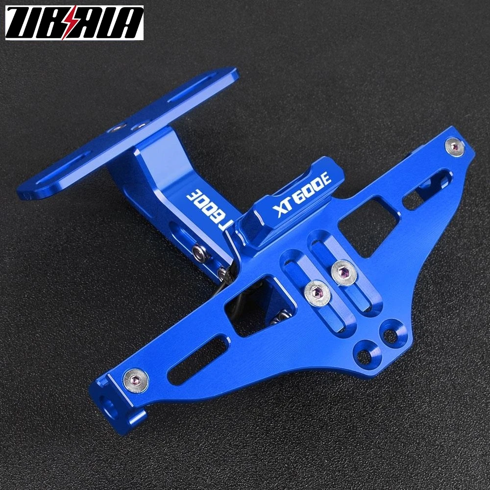 

FOR YAMAHA XT660E XT 660E XT660 E All Years Motorcycle Adjustable License Plate Bracket Holder LED Turn Signal Lights