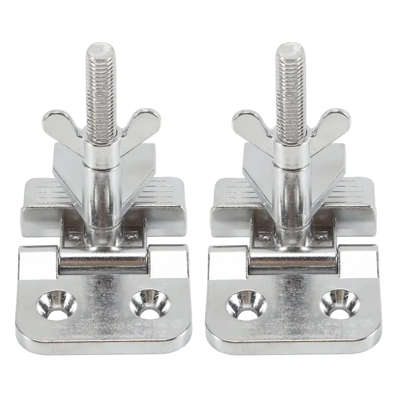 B78B-2PCS Silk Screen Printing Metal Butterfly Frame Hinge Clamp DIY Hobby Tool