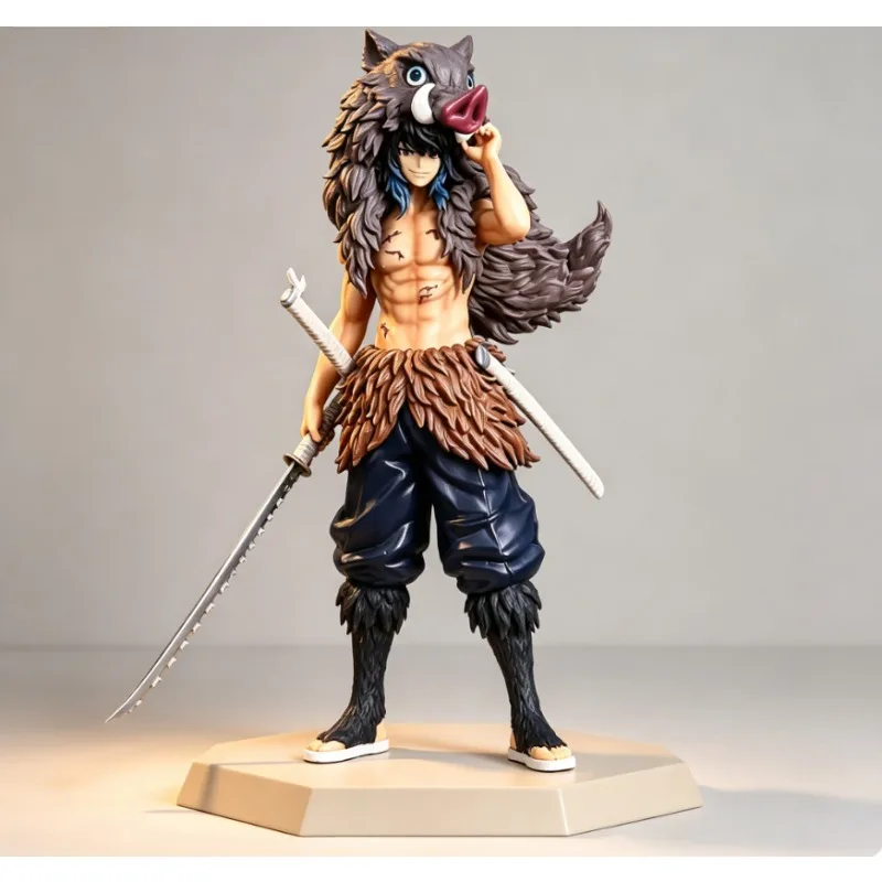 Anime Demon Slayer Figur Kamado Tanjirou Nezuko Actionfigur PVC-Modell Spielzeug Zenitsu Figurine Inosuke Kimetsu Yaiba Figura Geschenk