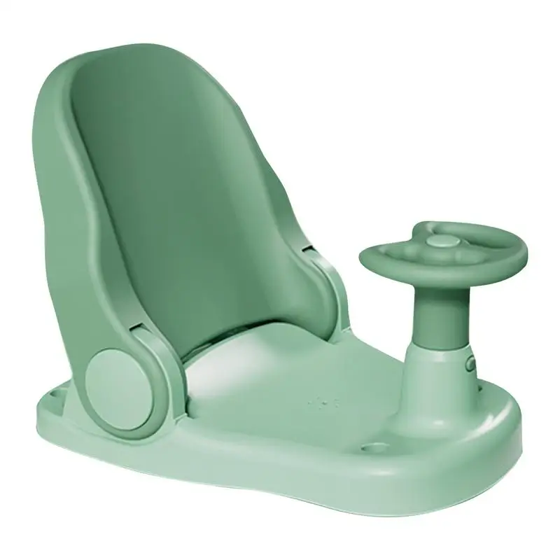 

Bath Chair For Kids Folding Sit-Up Chair With Suction Cups For Showering Children Showering Support Chair For Living Room Travel