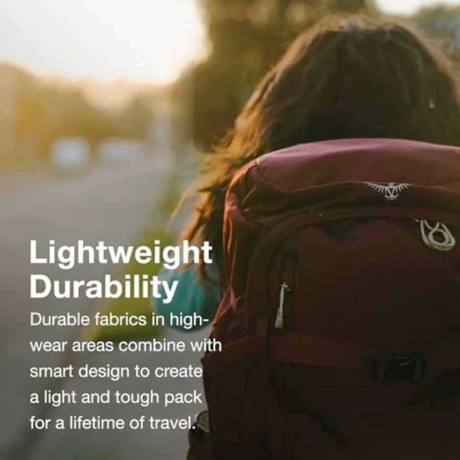 حقيبة ظهر للسفر للسيدات من Osprey Fairview 40L باللون الأزرق الداكن #3